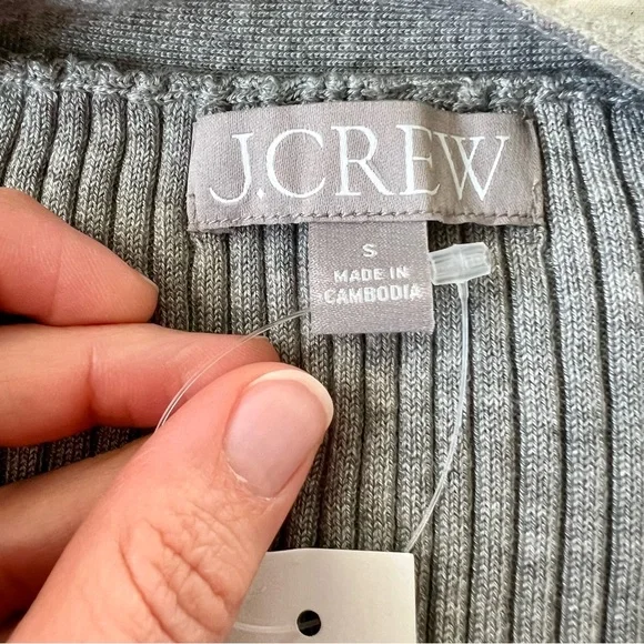 NWT J. Crew V-Neck Cardigan - Picture 5 of 9